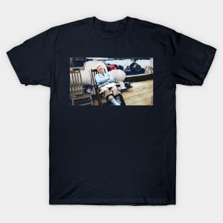 Mr Struth sleeping on the deck T-Shirt